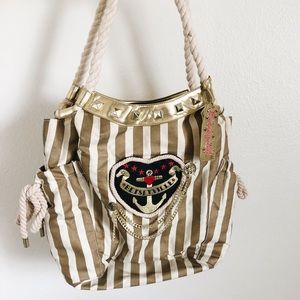 BETSY JOHNSON NAUTICAL TOTE